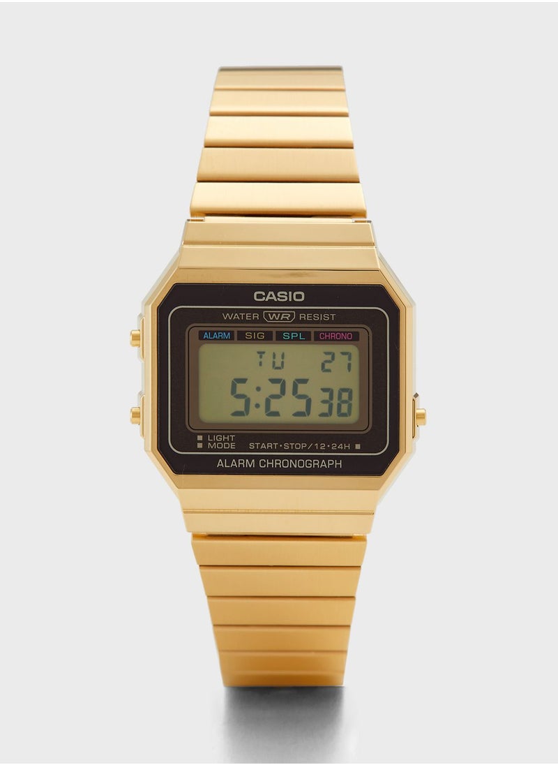 CASIO Vintage Series Digital Watch  - Image 1