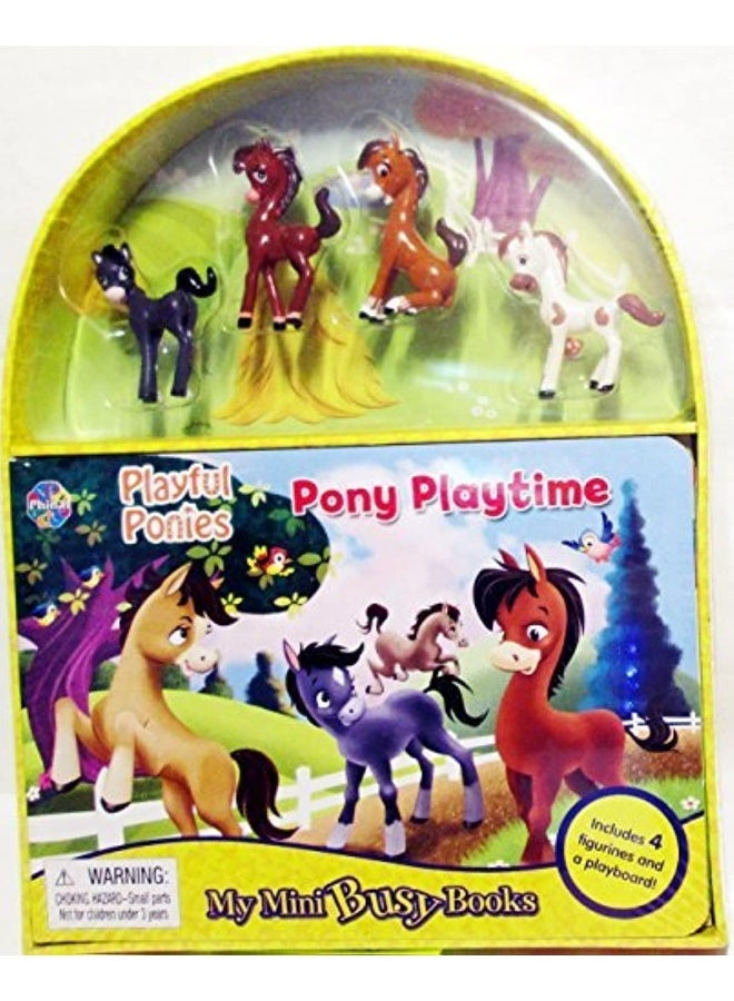 Phidal Hi5 Ponies Mini Busy Book - Image 1