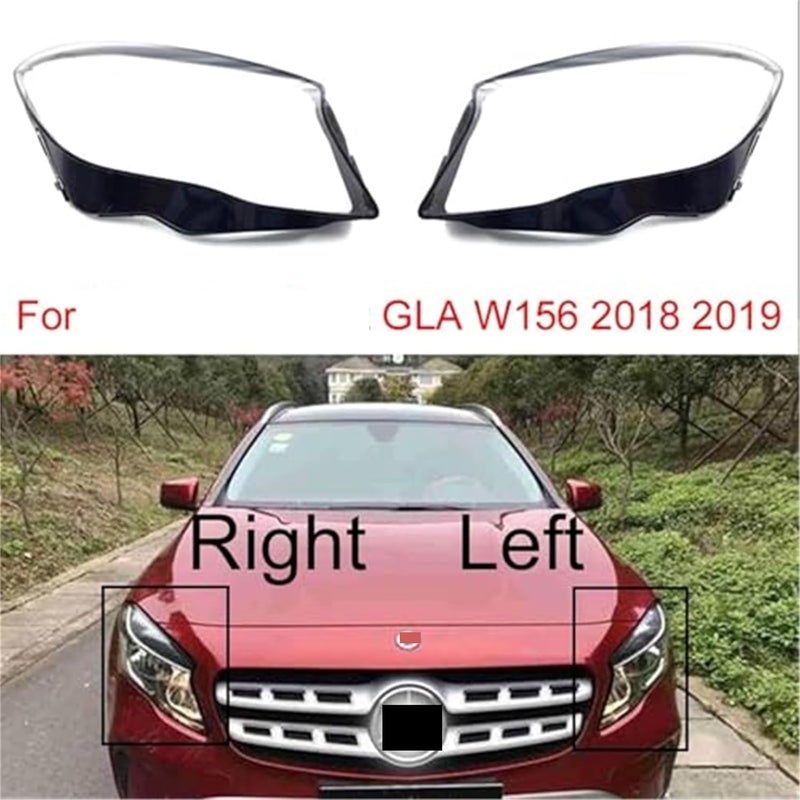 Wivplex Headlight Lens Cover for Mercedes-Benz GLA W156 - Image 4