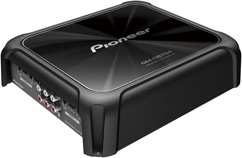 Pioneer 👉 Pioneer GM-D8704 4-Channel 1200W Class D Car Amplifier | High Power | Compact & Bridgeable | Bass Boost