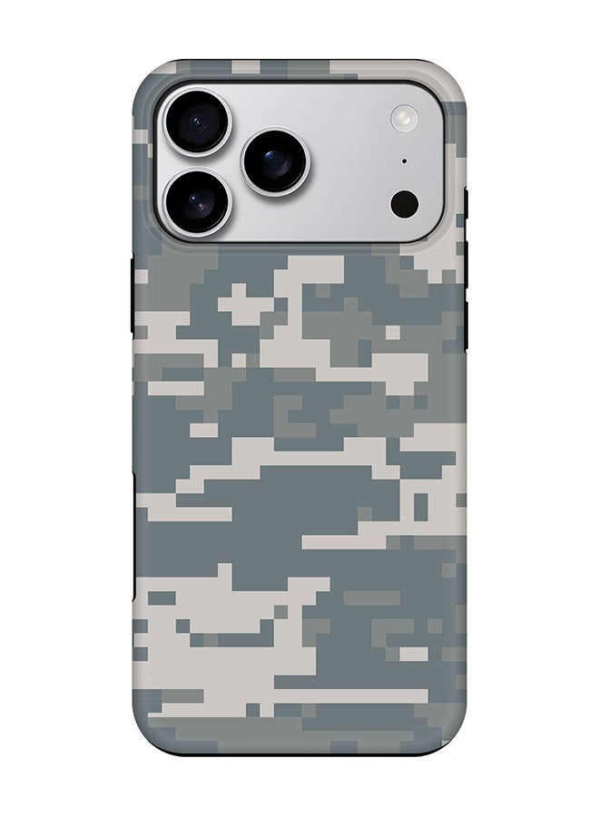 Tough Pro Magnetic Case for iPhone 17 Pro Max, Dual Layer hybrid PC + TPU Mobile Cover Matte - Digital Camo