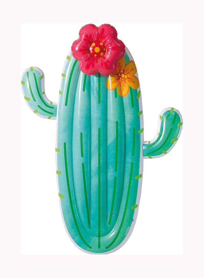 INTEX Cactus Float - Inflatable Pool Lounger for Adults 180x130cm  - Image 1