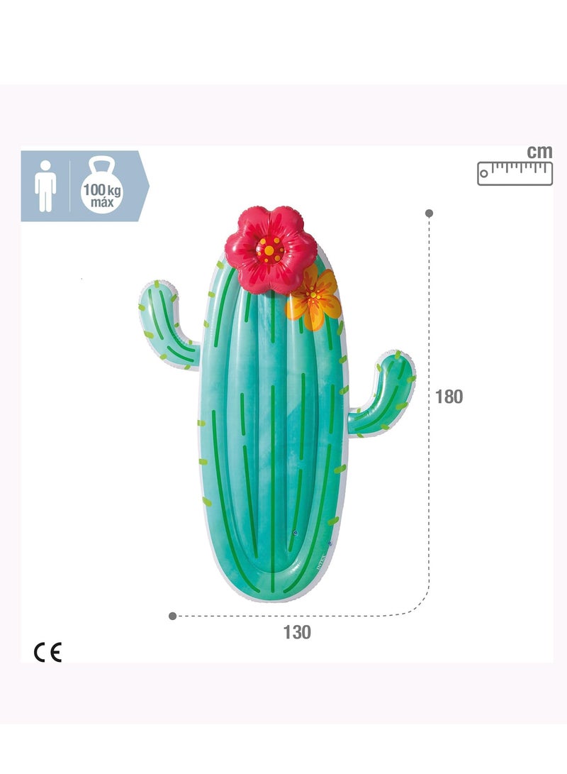 INTEX Cactus Float - Inflatable Pool Lounger for Adults 180x130cm  - Image 4