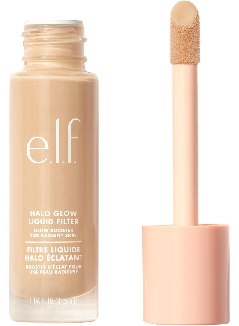 elf e.l.f. Halo Glow Liquid Filter, Complexion Booster For A Glowing, Soft-Focus Look, Infused With Hyaluronic Acid, Vegan & Cruelty-Free, 00 Fair - Image 1