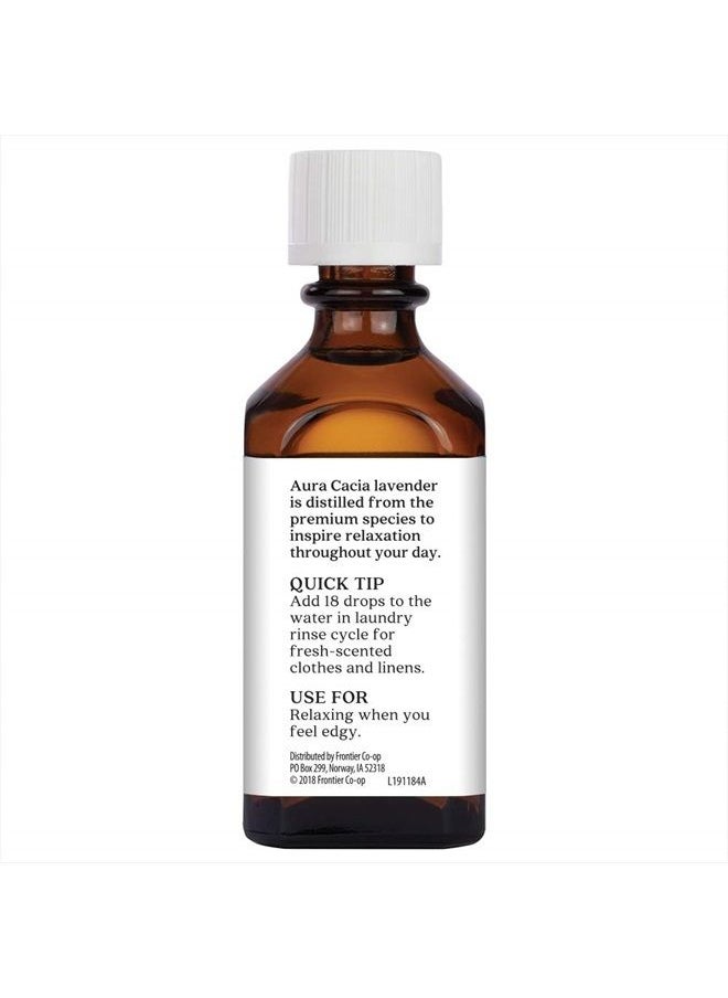 Aura Cacia 100% Pure Lavender Essential Oil | GC/MS Tested for Purity | 60 ml (2 fl. oz.) | Lavandula angustifolia  - Image 3