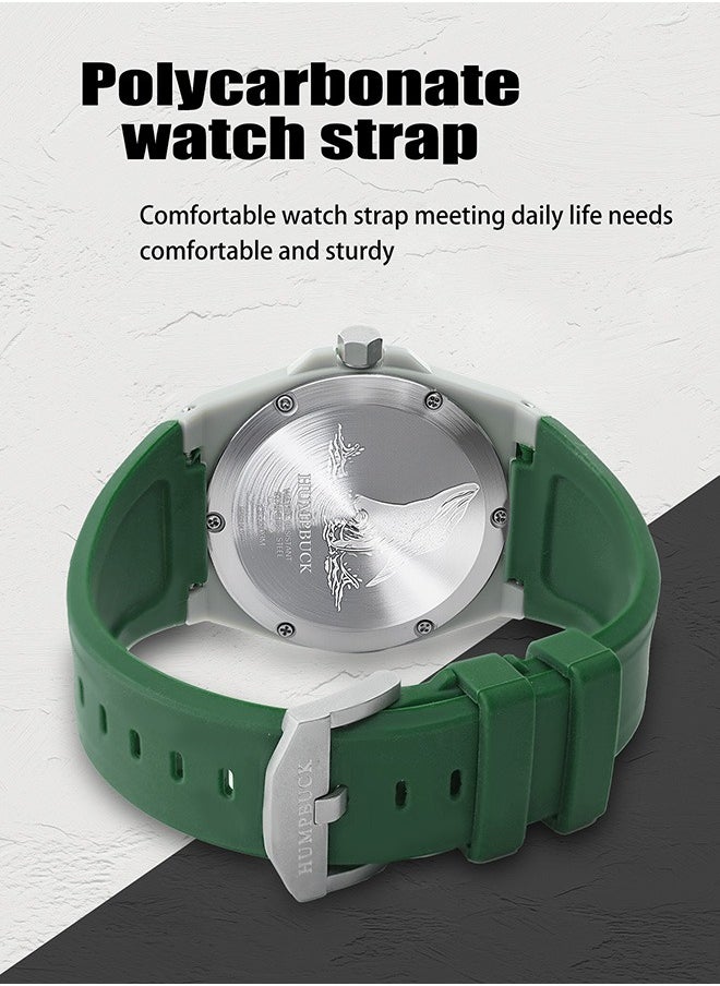 HUMPBUCK - Ultra-thin Plastic Watch Gifts for Men & Women Fashion Sport Silicone Strap Waterproof Light Wristwatch New Style - Image 1