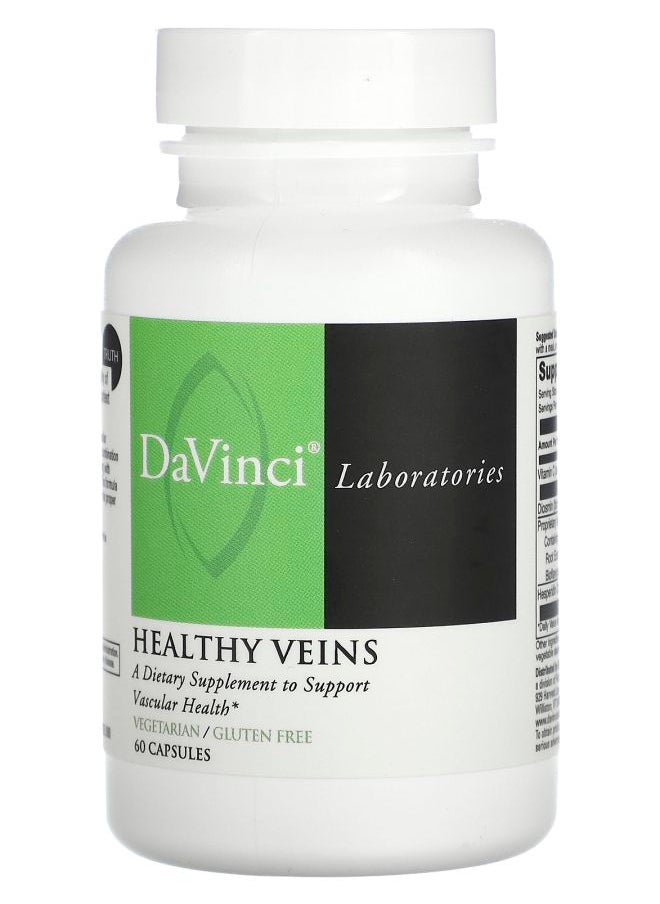 DaVinci Laboratories Healthy Veins 60 Capsules 