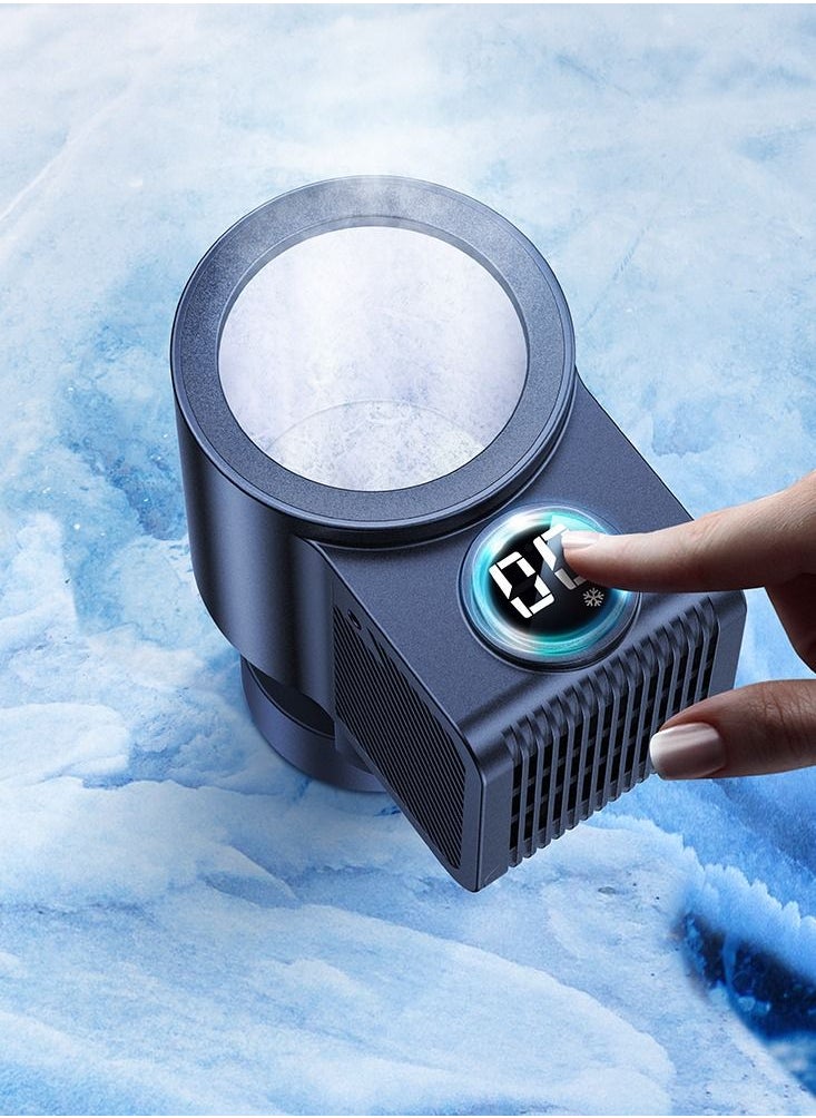 Usams - Car Cooling Cup Quick Cooling Smart Cup Refrigerator For Beverage With Digital Display - Image 1