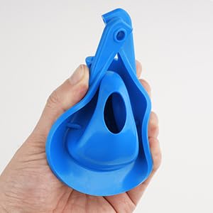 iFealClear 3 Pack Toilet Flapper Replacement Compatible with Gerber Toilets 99-788 and Lowes AquaSouce Flapper (98923,312795,352027,395280,12293), Toilet flapper 3 inch for Toilet Tank, Blue - Image 3
