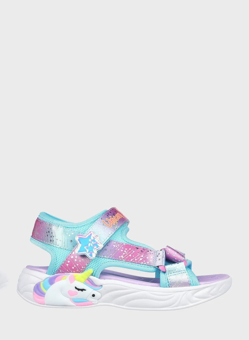 SKECHERS Kids Unicorn Dreams Sandal