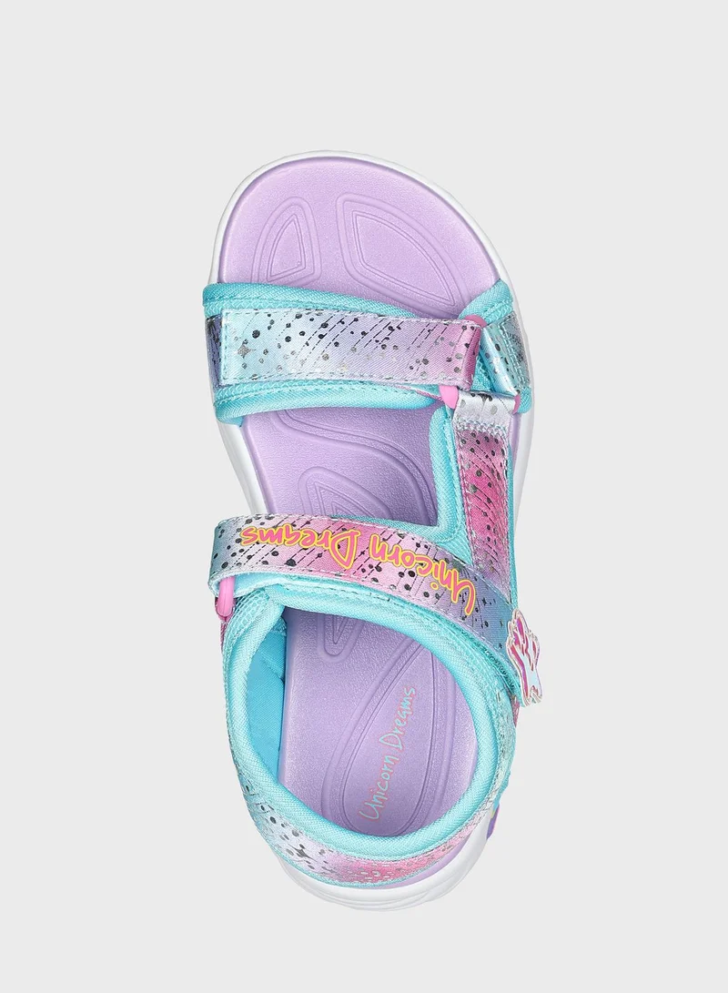 SKECHERS Kids Unicorn Dreams Sandal