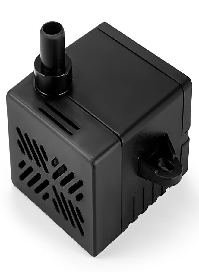 RunDuck Ultra-Quiet 5W Mini Submersible Water Pump - 80GPH Flow for Aquariums, Fish Tanks & Fountains Compact Small Water Pump with 44.8" Cord Energy Saving Low Noise Motor for Indoor/Outdoor Use - Image 1