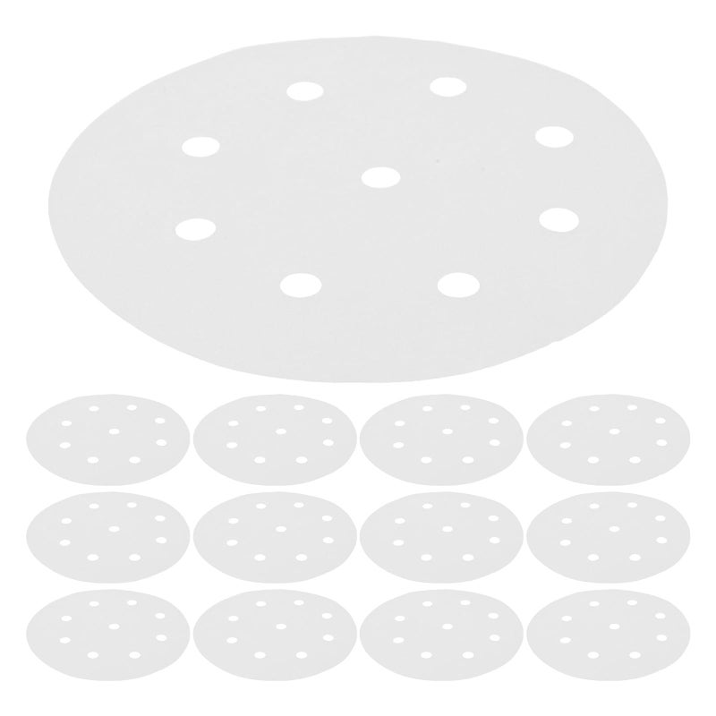 Precut 11cm Perforated Steamer Basket Liners 3 Packs Non Stick Parchment Paper For Dumplings Buns Air Fryer - Image 2