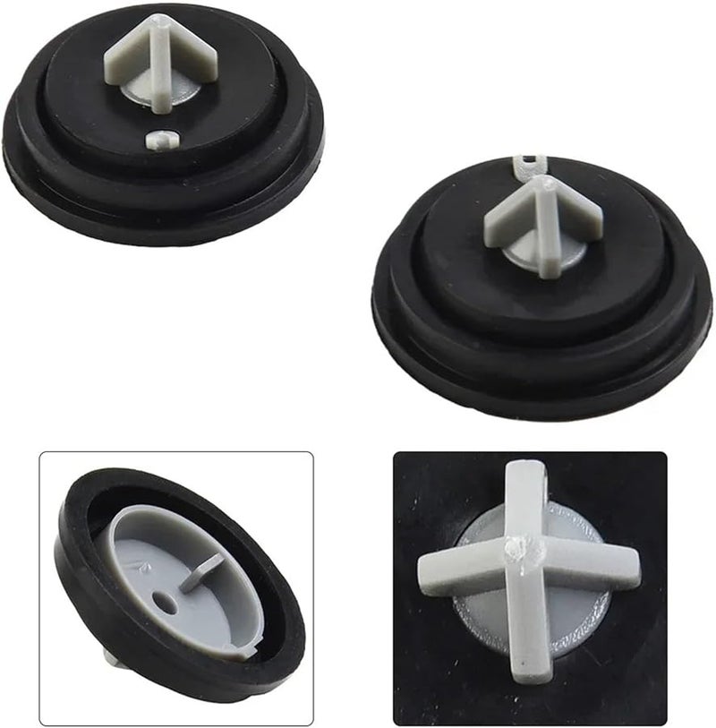 5 قطع حشوات صمام العوامة المدخل الحجاب الحاجز من المطاط مقاس 28 مم × 15 مم قطر - Image 4