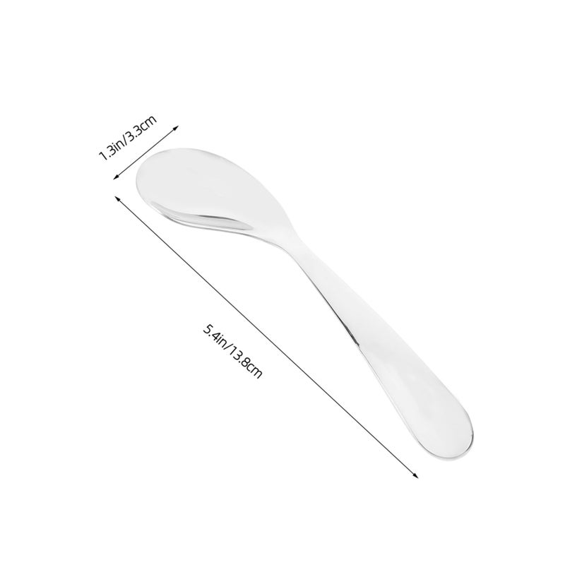 Stainless Steel Self Feeding Spoon Bent Utensil For Elderly Kids Multifunctional Eating Aid - Image 3