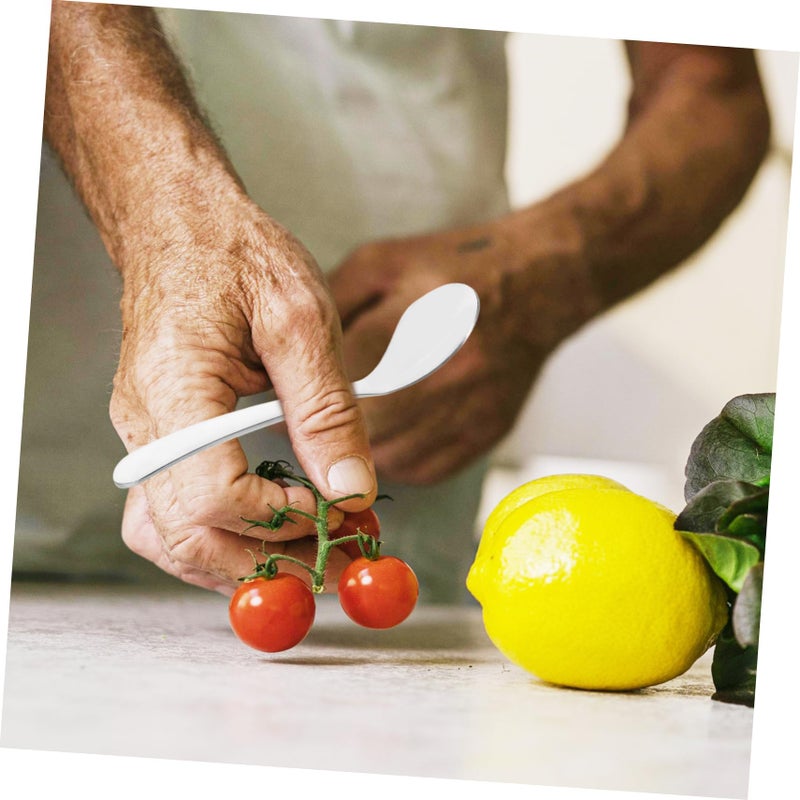 Stainless Steel Self Feeding Spoon Bent Utensil For Elderly Kids Multifunctional Eating Aid - Image 5
