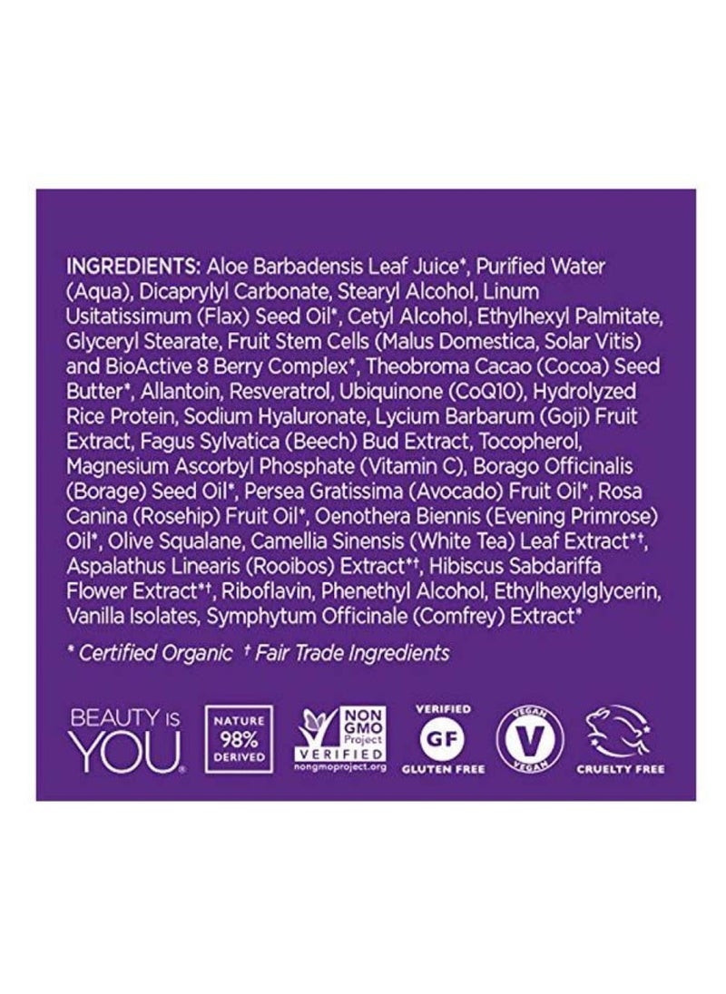 Andalou Natural Andalou Resveratrol Q10 Night Repair Cream 50ml  - Image 3