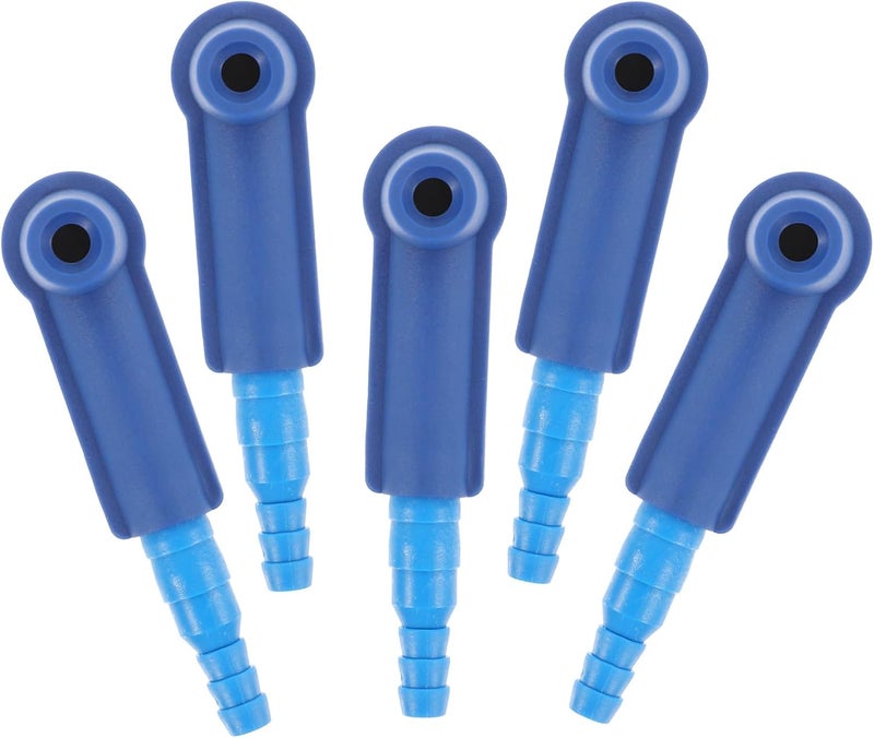 Temp fluctuation resistant crafted quality Abaodam 5pcs Brake Fluid Connector Kit Oil Bleeder Connector Set Replacement Tool for Car Brake Fluid Exchange Blue Without Hose Flexible trendy construction Individual group scene compatible Sand resistant Market aligned local stock Remote area delivery All-item matching trendy build Flexible usage build Quick assemble Upgraded general grade quality Pop-area nearby warehouse Multiple local stock source Rack friendly Upgraded general material Public demand affordable quality KSA stocked goods Compact trendy practical build Various color options Trendy natural assorted colors Dispersed regional warehouses Liquid tight joint Single & bulk storage compatible Tight fitted parts Budget friendly sizing alternatives Intercity storage hub - Image 1