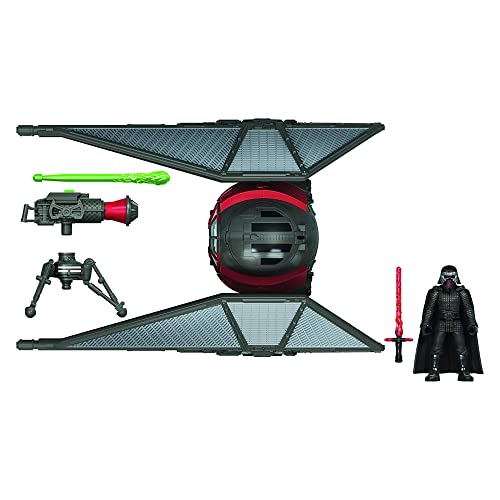 STAR WARS Mission Fleet Stellar Class Kylo Ren TIE Whisper Desert Pursuit 25InchScale Figure and Vehicle Toys for Kids Ages 4 and Up - Image 1