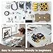 acebott Robotics Kit for Kids Ages 812 1216 ACEBOTT Smart Robot Car Kit with 3MP Camera STEM Toys for Boys Compatible with Arduino ScratchApp Remote ControlSTEM Gift for Boys GirlsTeens and Adults - Image 4