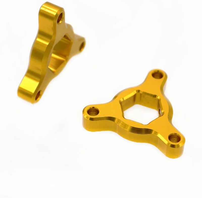 Wivplex Motorcycle Suspension Fork Preload Adjusters - Gold - Image 1