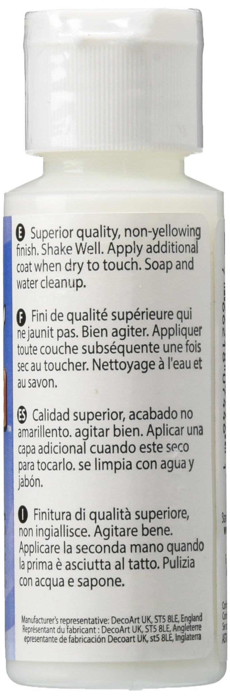 DecoArt Americana DuraClear Varnishes, 2-Ounce, Ultra Matte - Image 2