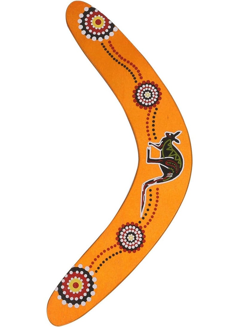 M MIAOYAN Handmade Wooden Authentic Boomerang - Fun, Easy to Operate,V-Shaped Boomerang for Kids and Adults Over 8 Years OId - Image 1