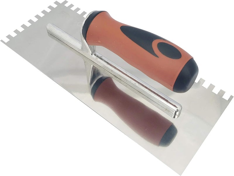 Frosch Stainless Steel Square Notch Tile Trowel (1/4" X 3/8") - Image 3