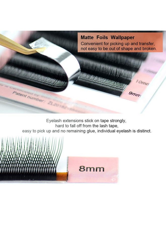 Yy Eyelash Extensions Supplies Y Lash 0.05Mm D Curl Mix Tray 815Mm Premade 4D Easy Fan Russian Volume Cluster Faux Mink Matte 12 Rows Pre Fanned Wispies Crisscross Eye Lashes