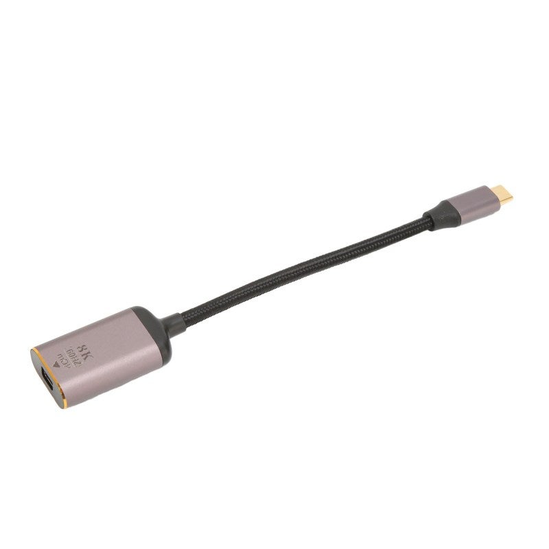 USB C to Mini DisplayPort Adapter 8K 60Hz Aluminum Shell Bidirectional USB C Mini DP Adapter - Plug and Play Dual Mode Universal Compatibility for Laptops Tablets Monitors - Image 4