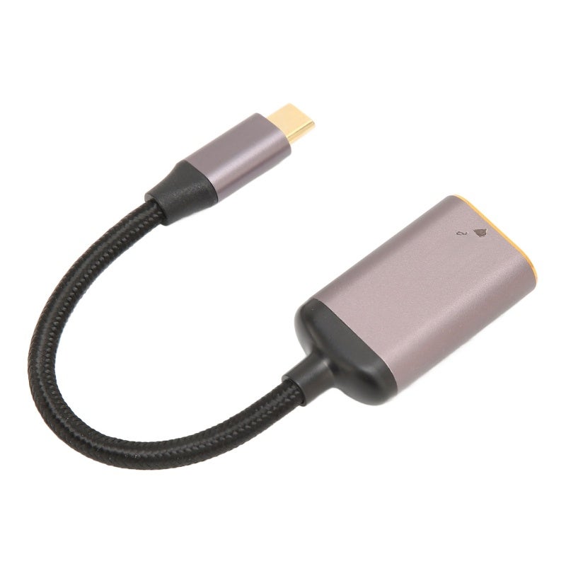 USB C to Mini DisplayPort Adapter 8K 60Hz Aluminum Shell Bidirectional USB C Mini DP Adapter - Plug and Play Dual Mode Universal Compatibility for Laptops Tablets Monitors - Image 1