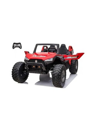 2 Seater 24V Ride on Car, Realistic Off-Road Buggy UTV with 2+1 Seats, Electric Vehicle for Kids with Remote Control, Music, Multiple, Battery Car Drive 3 to 8 Years Boy Girl (Red) - pzsku/Z35CDF52E1FE56D153DB1Z/45/_/1717586078/aa23c147-9ba0-4e73-84a8-9da106c8cdcc