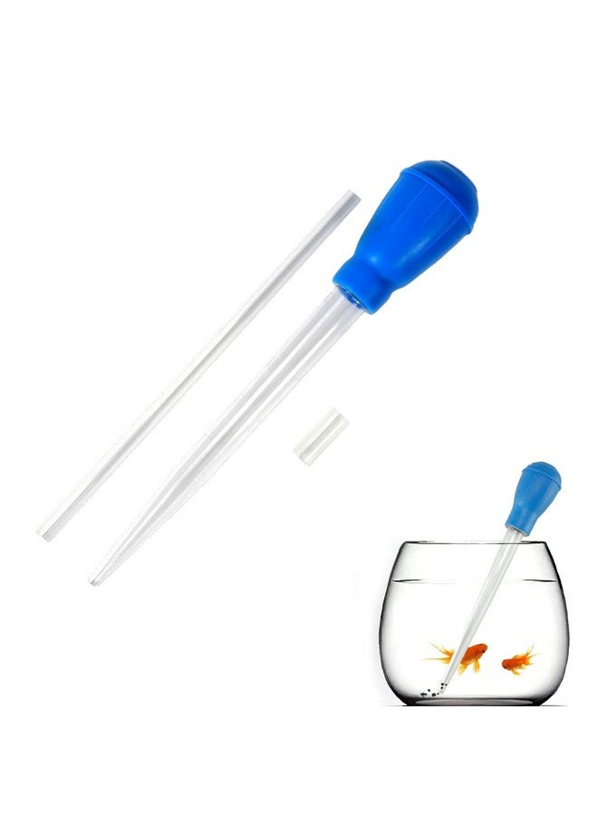 DFsucces Fish Tank Cleaning Tools, Mini Manual Fish Tank Water Changer Aquarium Dropper,Extendable Fish Tank Cleaning Waste Remover, For Fish Tank(45Cm/1Pcs) - Image 1