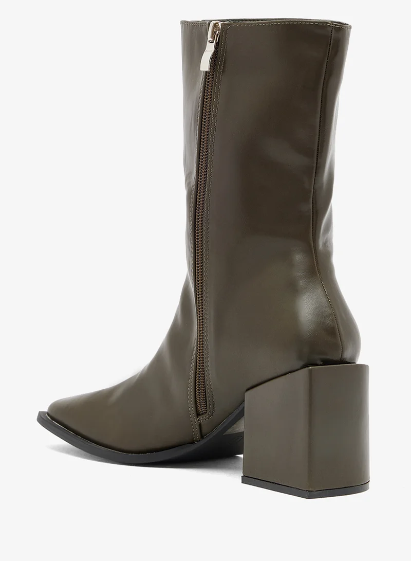 GLAMOROUS  Casual Western Heeled Ankle Boots for Women | Best Price UAE