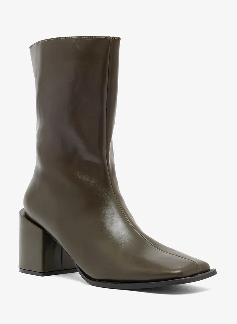 GLAMOROUS  Casual Western Heeled Ankle Boots for Women | Best Price UAE