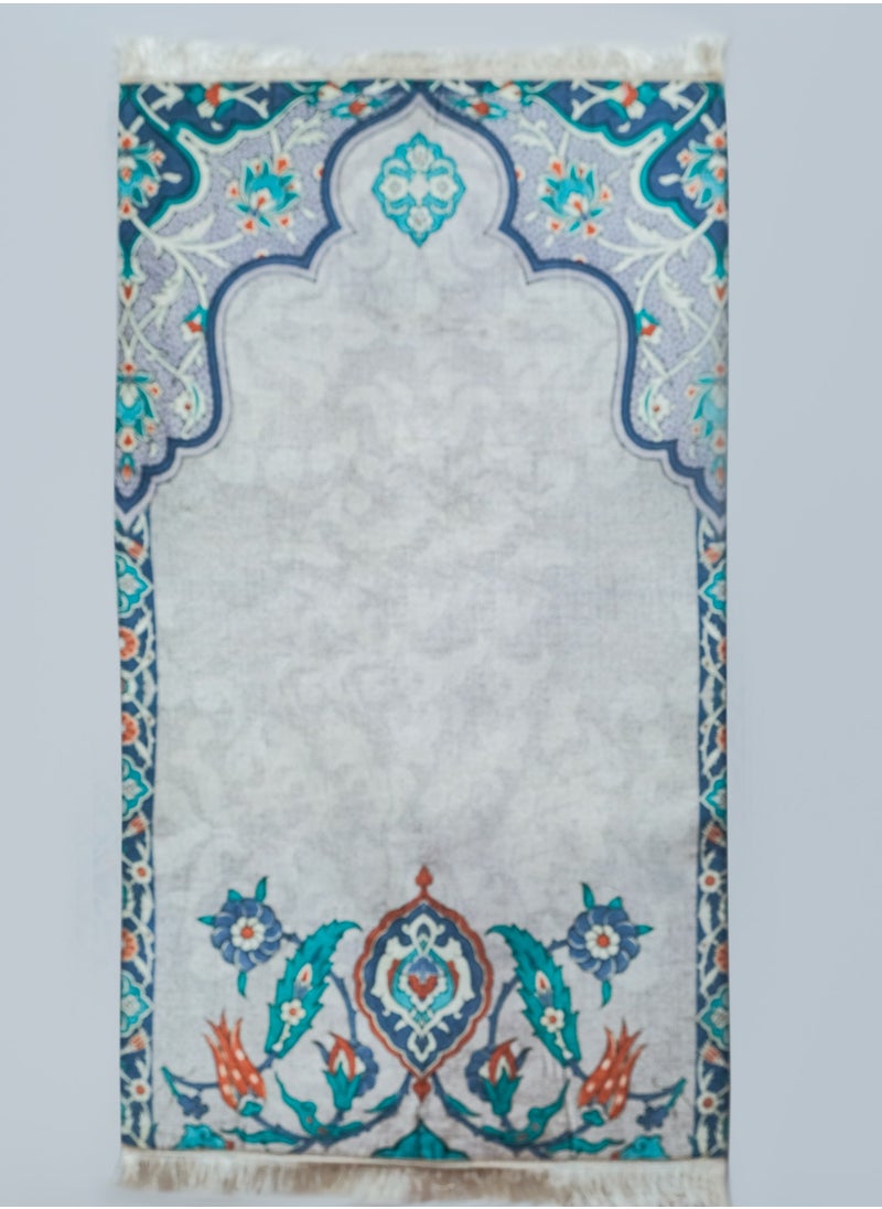 Handmade - Persian Padded Prayer Mat and Quran Cover Set - Image 1