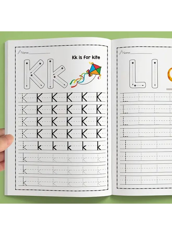 Learn To Write Abc Fun Alphabet Tracing Workbook For Kids Preschool Handwriting Practice Letter Formation And Phonics Activities Kindergarten Readiness - Image 3