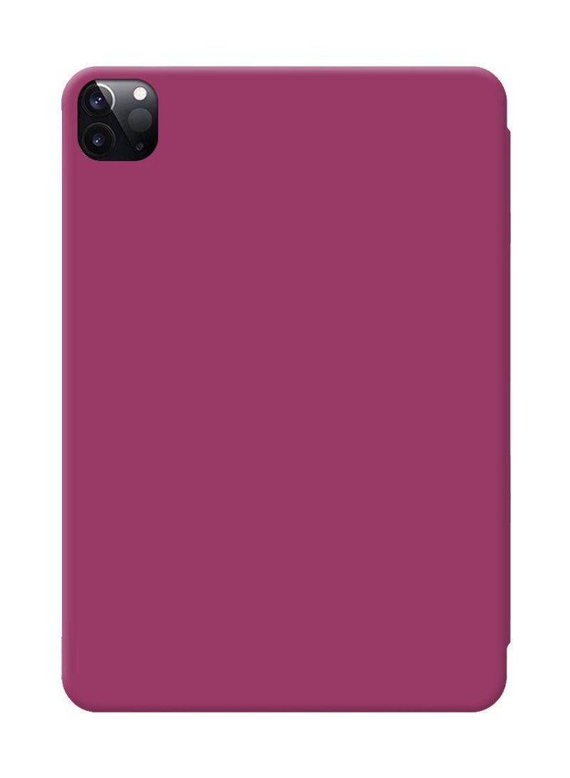 Case for Apple iPad Pro 12.9-Inch (2022/2021/2020/2018) with Protective Stand Cover Back, Auto Wake/Sleep – Pink - Image 2