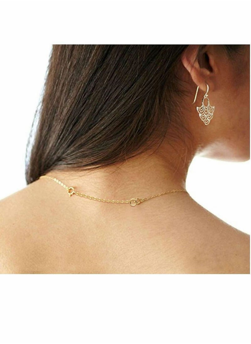Excefore - Gold Necklace Extenders, 925 Sterling Silver Chain Extension (1 2 3 inch) - Image 1