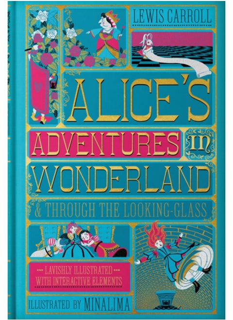 Alice's Adventures in Wonderland (MinaLima Edition) : (Illustrated with Interactive Elements)