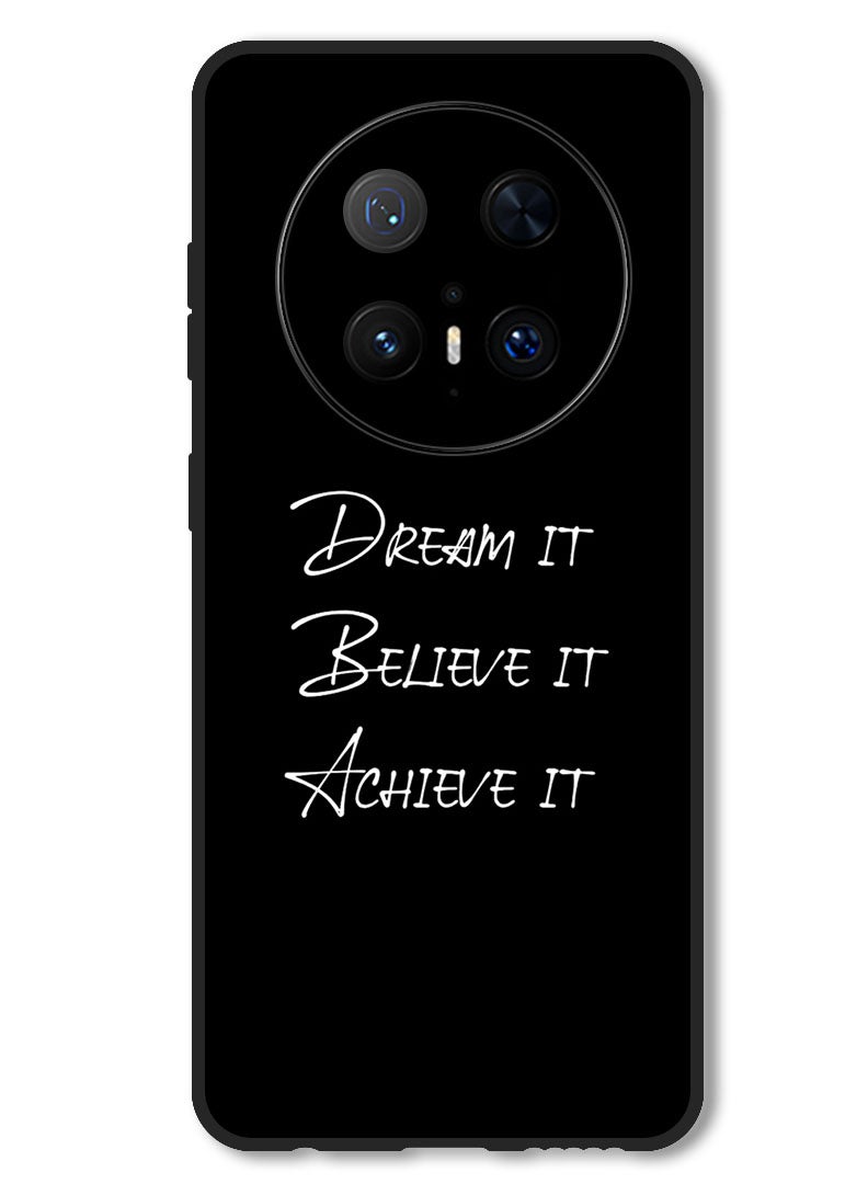 Theodor Case Compatible with Huawei Mate 70 Pro/ 70 Pro + Protection Shockproof Bumper Cover Dream it - Image 1