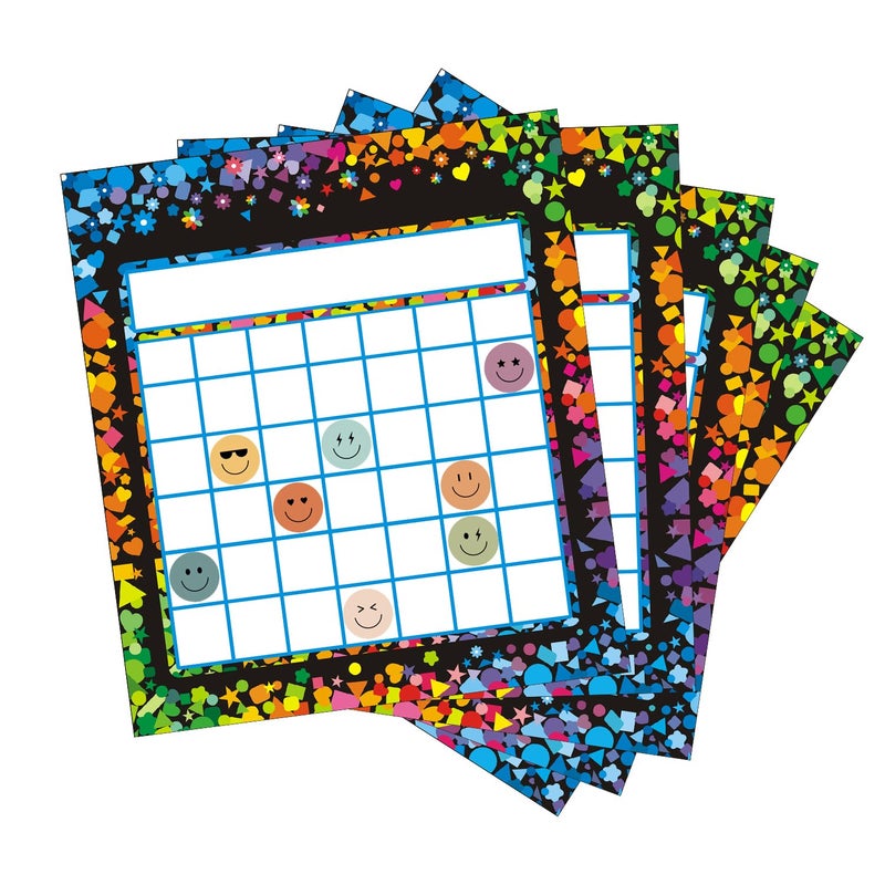 ANSTROUT 6000 Pieces Boho Happy Smile Face Stickers for School Reward Behavior Chart,3/8 Inch in Diameter Round Bohemian Style Reward Labels 10 Styles Happy Face Stickers for Teachers (50 Sheets) - Image 4