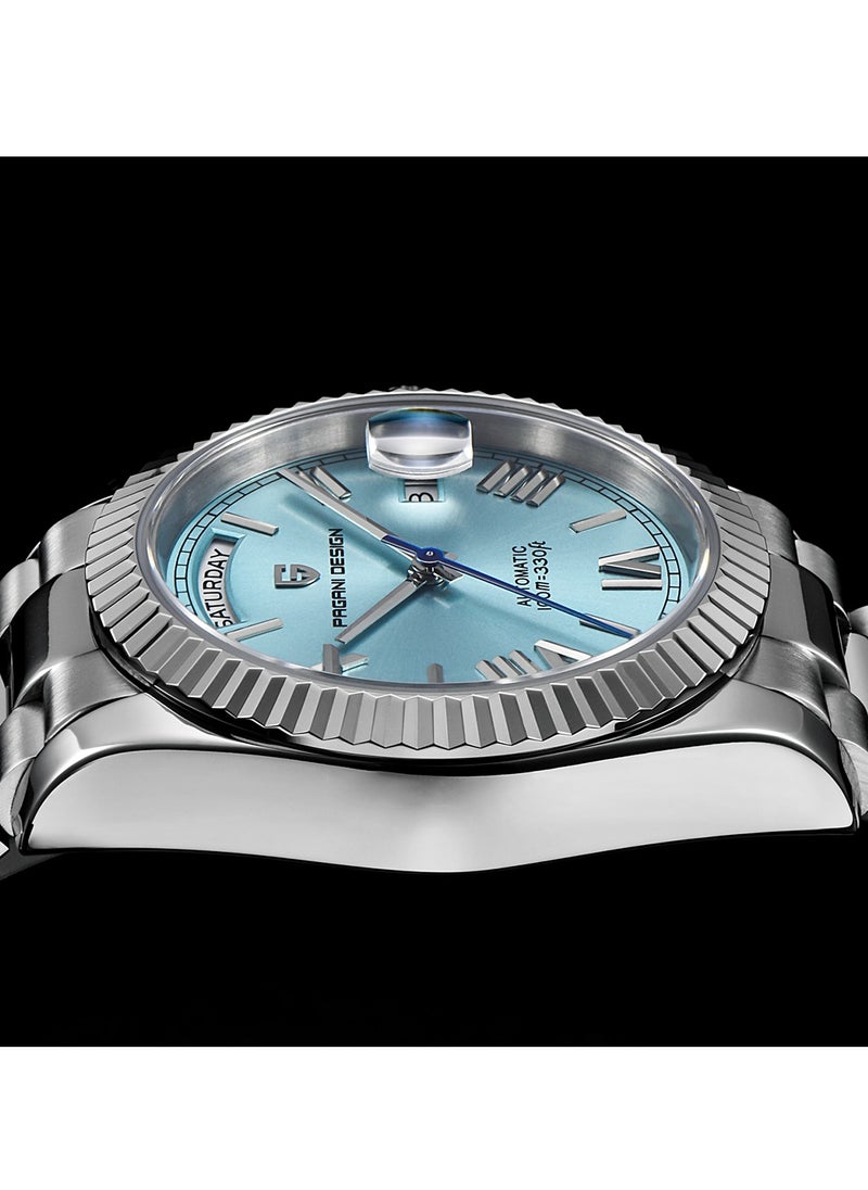 PAGANI DESIGN - Men’s Luxury Automatic Watches,Stainless Steel Sapphire Glass 100M Waterproof Mechanical Wristwatch ST16 Japanese Movement Business Watch Gift for Men - Image 1
