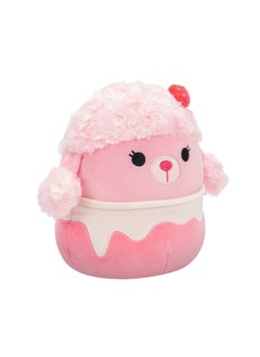 Squishmallows 7.5 inch Little Plush Doris Strawberry Milkshake Poodle Officially Licensed Kellytoy Plush Toy Colorful Soft Gift for Kids Girls & Boys Washable Squishy Stuff Toy Multicolor All Age  - Image 2