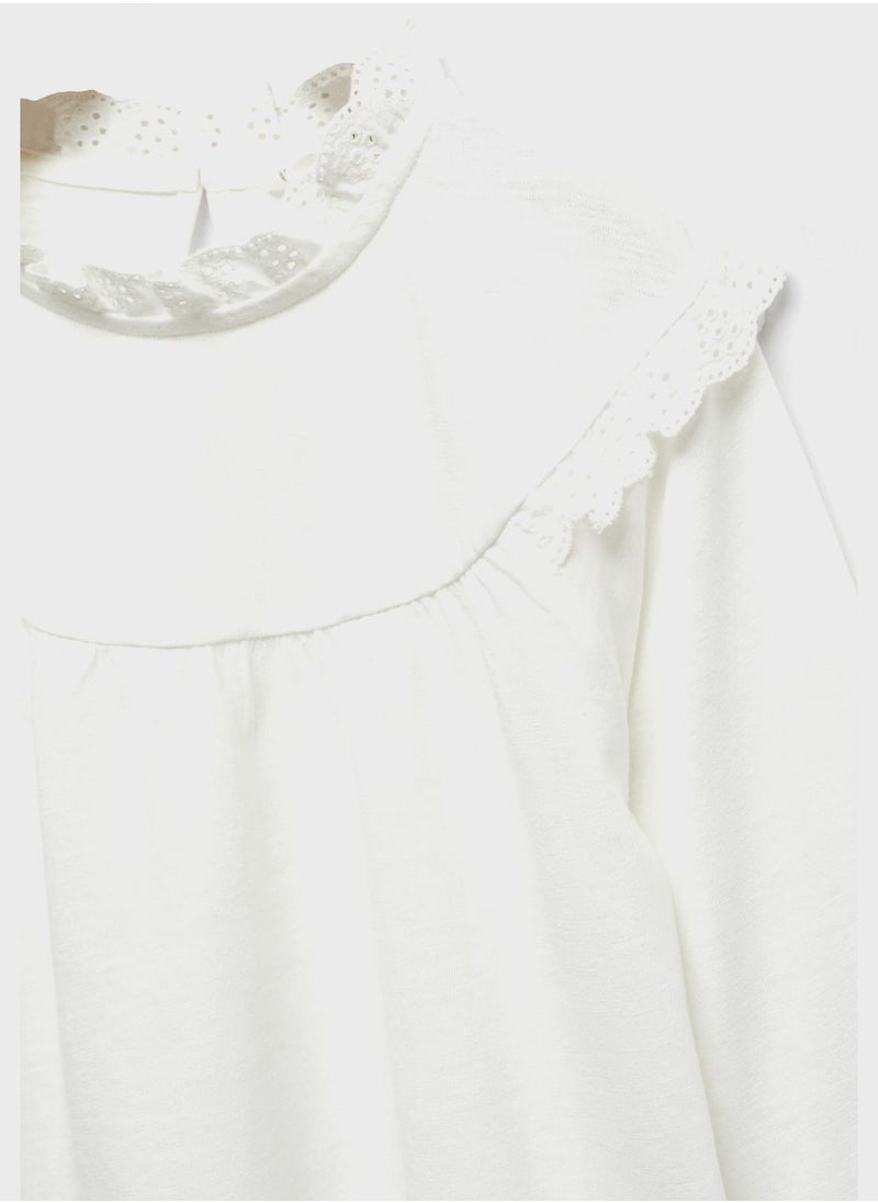 MANGO - Kids Ruffle Top - Image 1