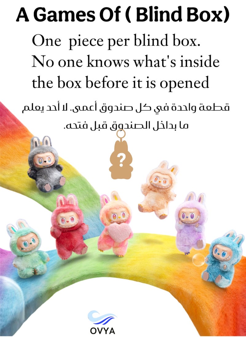 أوڤيا دمية لابوبو الإصدار الثالث، سلسلة "وحوش الطاقة الكبيرة" - الإصدار الأصلي، ١٧ سم (علبة مخفية - قطع فردية)، الإصدار الثالث، لعبة فنية شهيرة | هدية محدودة الإصدار للأطفال وهواة الجمع ومحبي الأنمي  - Image 3