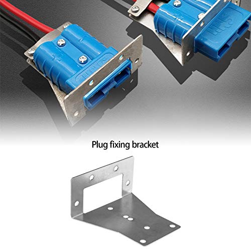 SING F LTD Flush Panel Mounting Fixed Bracket Connector Mount Power Connector Stand Fit for SMH Anderson 50A Plug with Mounting Screws - Image 3