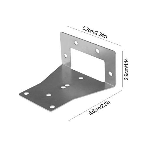 SING F LTD Flush Panel Mounting Fixed Bracket Connector Mount Power Connector Stand Fit for SMH Anderson 50A Plug with Mounting Screws - Image 2