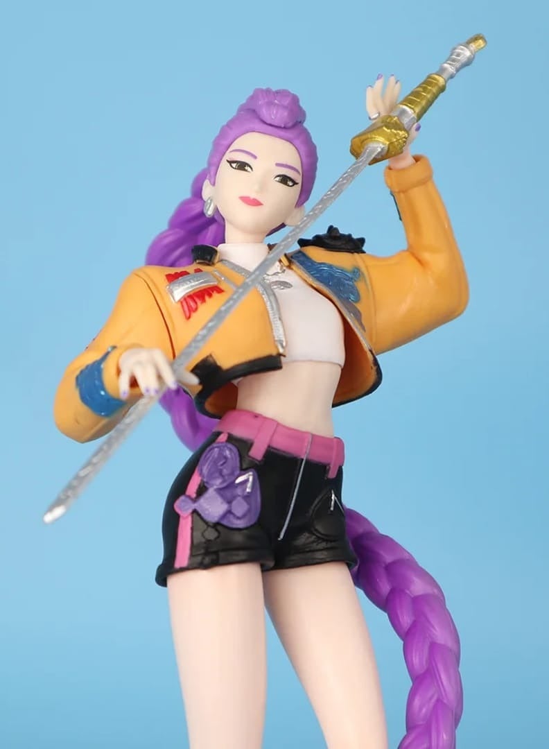 كيبوب مجموعة مجسمات شخصيات مسلسل صائدو الشياطين الكوري، قطعة ديكور منزلية، زينة مكتبية لمحبي المسلسل، قطعة واحدة - Image 3