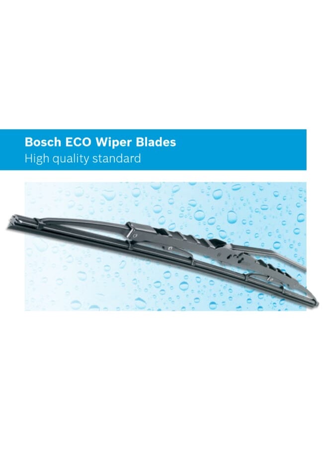 BOSCH - Eco 500UE U-Hook metal-bracket car wiper blade 20 Inch - Black - Image 1